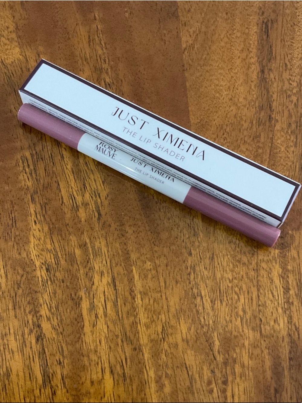 Just Ximena The Lip Shader in Rosy Mauve - Dual-Ended Lip Color